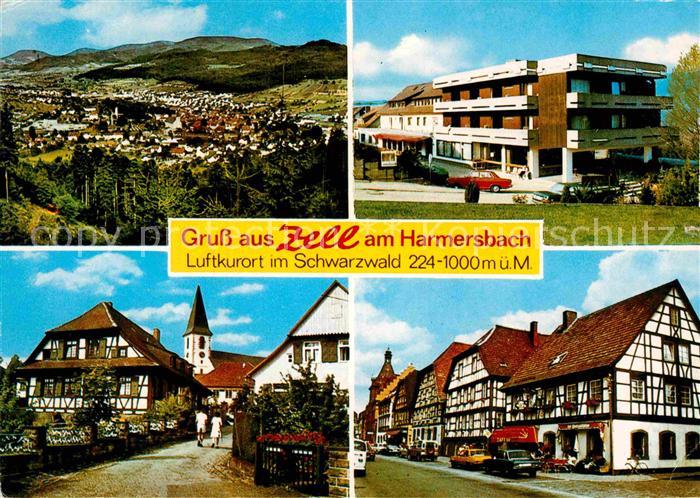 Zell Harmersbach Kurklinik Ortenau Pfarrhofgraben Hauptstrasse