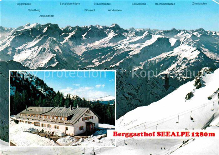 Oberstdorf Berggasthof Seealpe