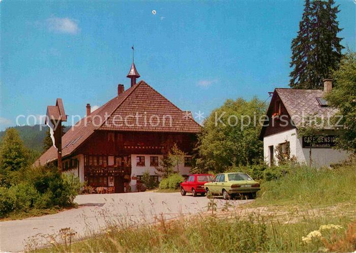 Voehrenbach Cafe Pension Bernreutehof