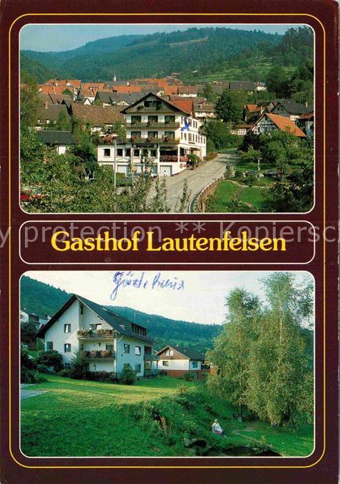 Lautenbach Gernsbach Gasthaus Lautenfelsen