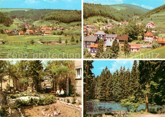 Fehrenbach Thueringer Wald Parkanlage Werrateich