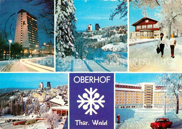 Oberhof Thueringen Erholungsheime Rennsteig Fritz Weineck Interhotel-Panorama Ca
