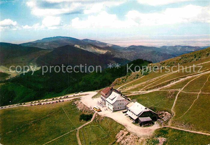 Schoenau Schwarzwald Fliegeraufnahme Hotel Belchenhaus