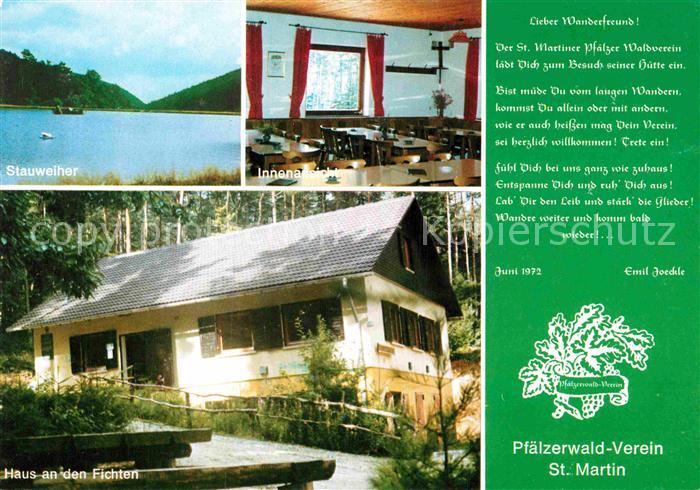 St Martin Pfalz Haus an den Fichten Stauweiher