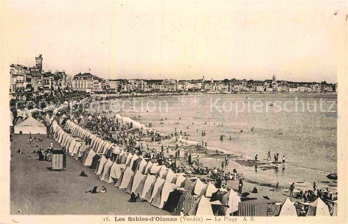 Les Sables-d Olonne Strand