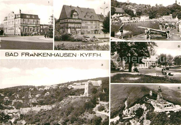 Bad Frankenhausen Jugendherberge Apotheke Hausmannsturm Soleschwimmbad Badehaus