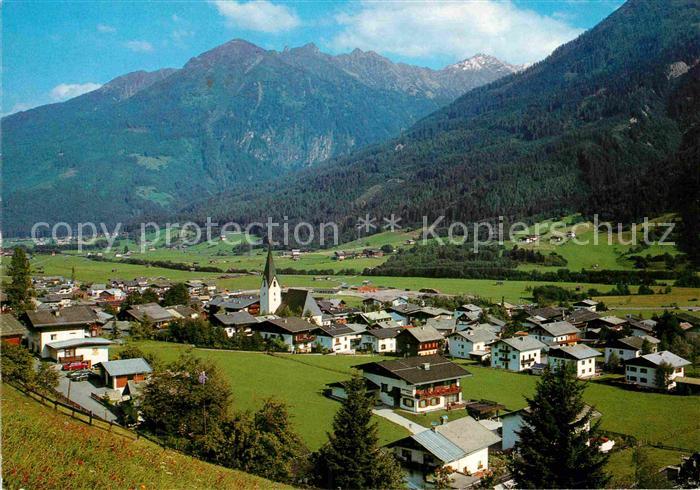 Neukirchen Grossvenediger Blick gegen Habachtal