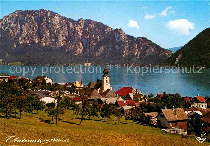 Unterach Attersee Panorama