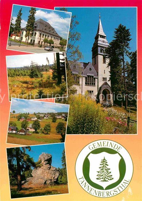 Jaegersgruen Ehemaliges Herrenhaus Gottesberg Schneckenstein Kirche