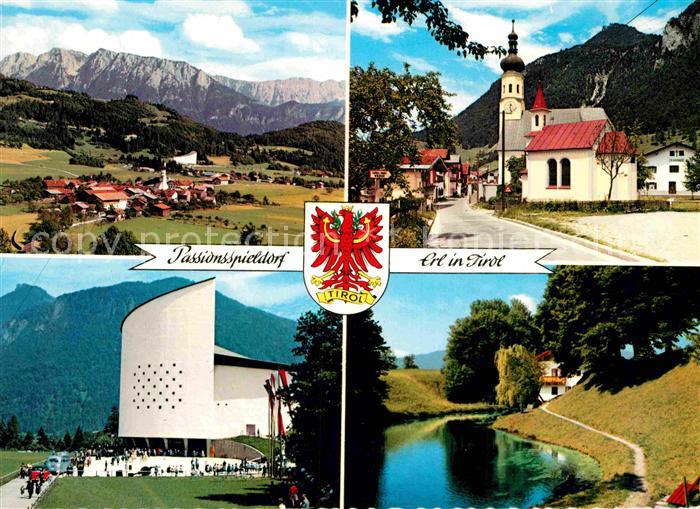 Erl Tirol Passionsspielort Kirche Panorama