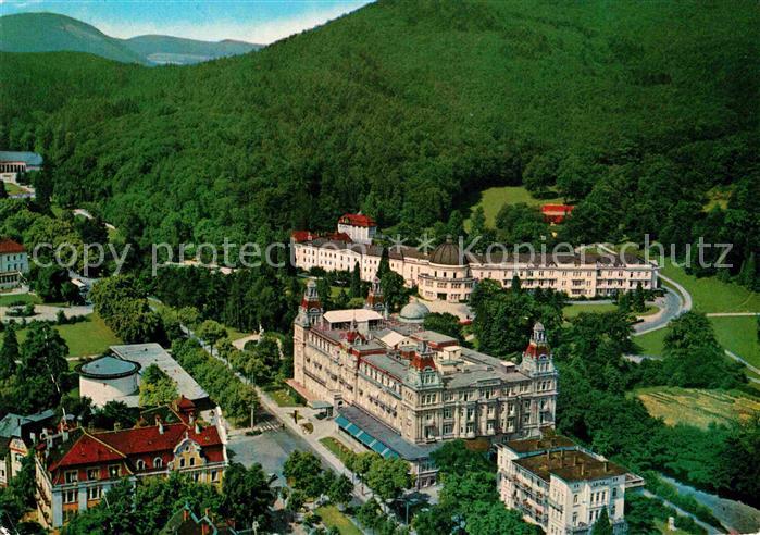 Bad Wildungen Fliegeraufnahme Kurviertel