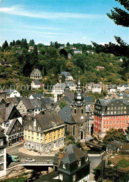 Monschau Montjoie NRW Teilansicht