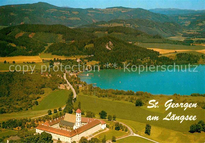 St Georgen Gailtal Fliegeraufnahme Laengsee