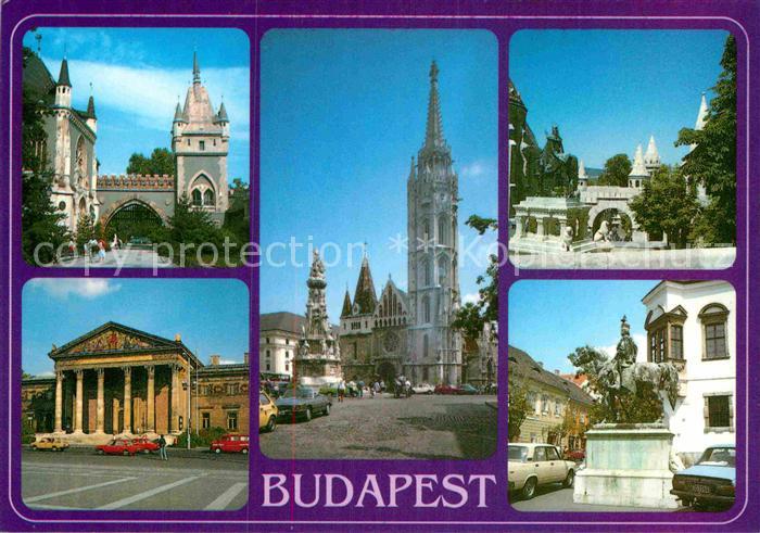 Budapest Mathias Kirche Schloss Denkmal