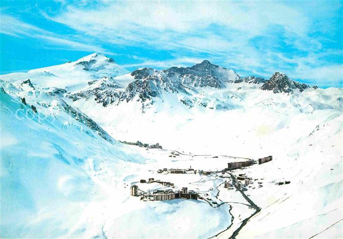 Tignes Fliegeraufnahme