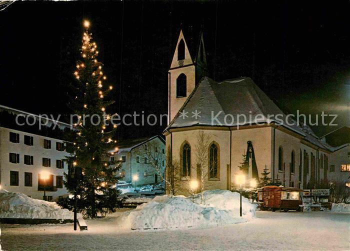 Seefeld Tirol Dorfplatz Kirche