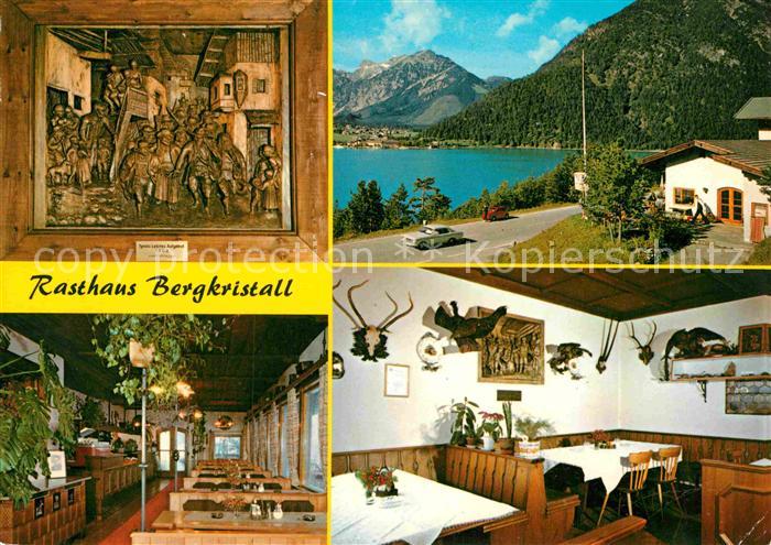 Maurach Achensee Rasthaus Bergkristall Stueberl Restaurant