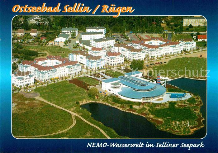 Sellin Ruegen Fliegeraufnahme Nemo Wasserwelt