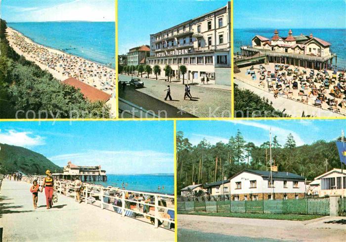 Sellin Ruegen Strand Reisebuero Seebruecke ProenadeOstbahnstrasse