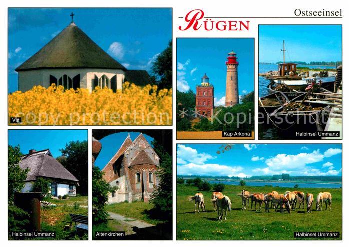 Ruegen Vitt Ummanz Altenkirchen Kap Arkona Leuchtturm