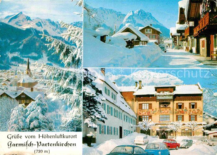 GARMISCH-PARTENKIRCHEN Bayern Stadtansichten