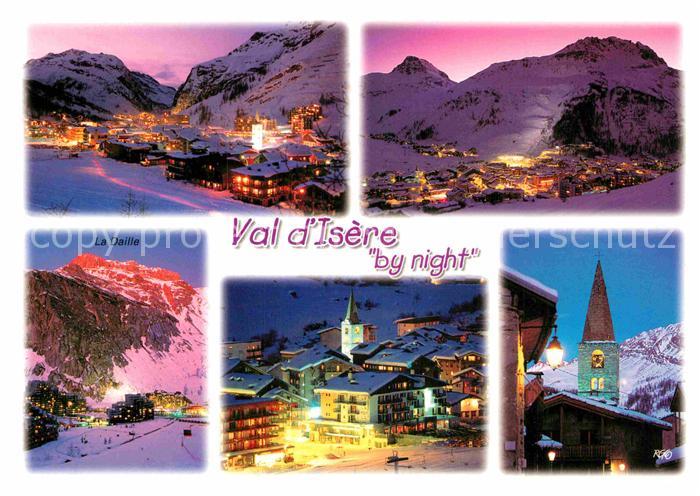 Val d Isere Nachtansichten