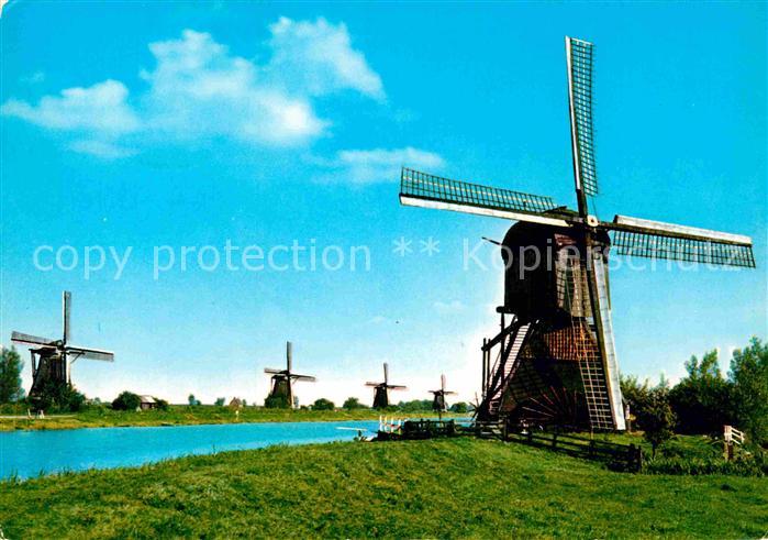 Kinderdijk Hollaendische Muehle