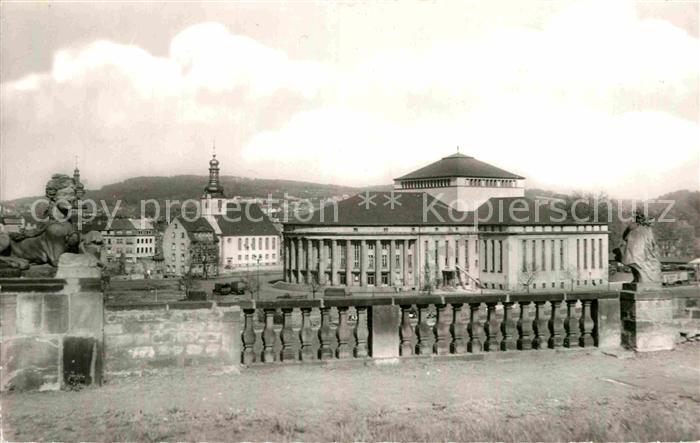 SAARBRueCKEN Saarland Stadttheater Ev Kirche