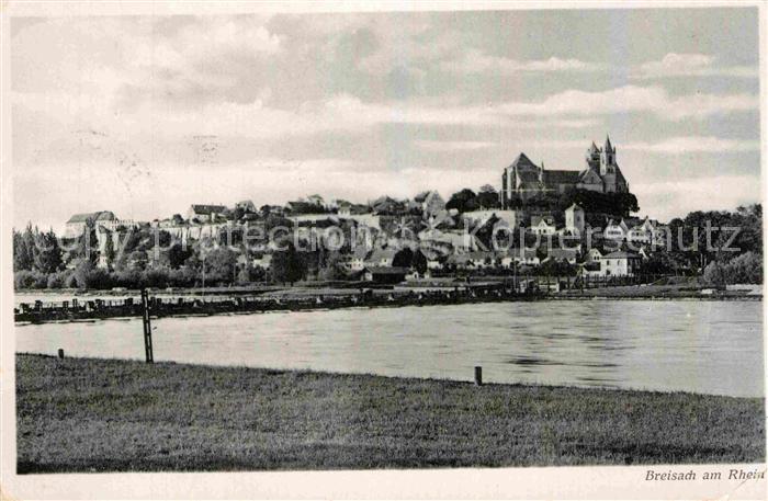 Breisach Rhein mit Muenster