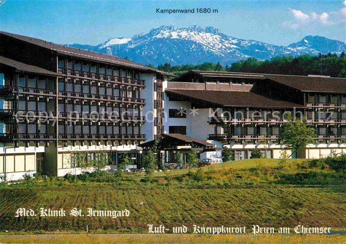 Prien Chiemsee Med Klinik St Irmingard mit Kampenwand