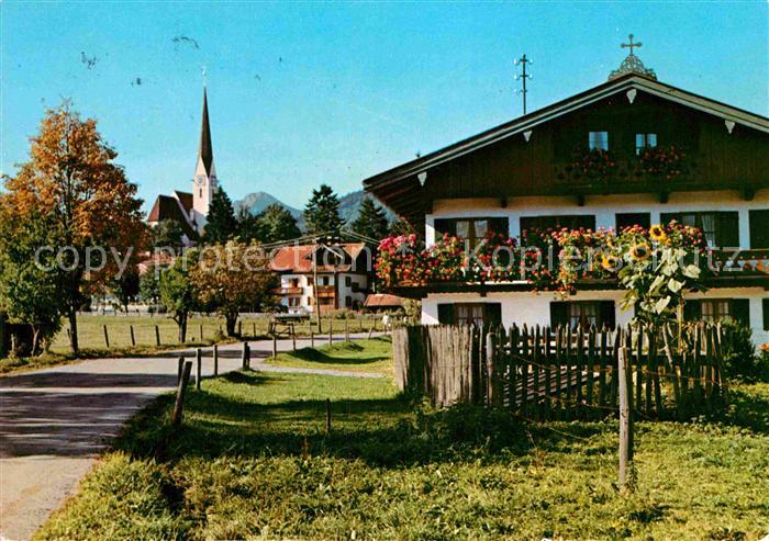 Bad Wiessee Dorfpartie Kirche