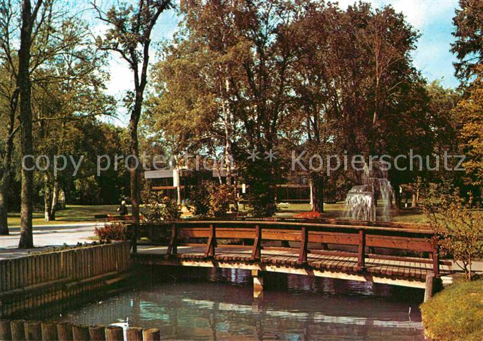 Bad Duerrheim Partie im Kurpark