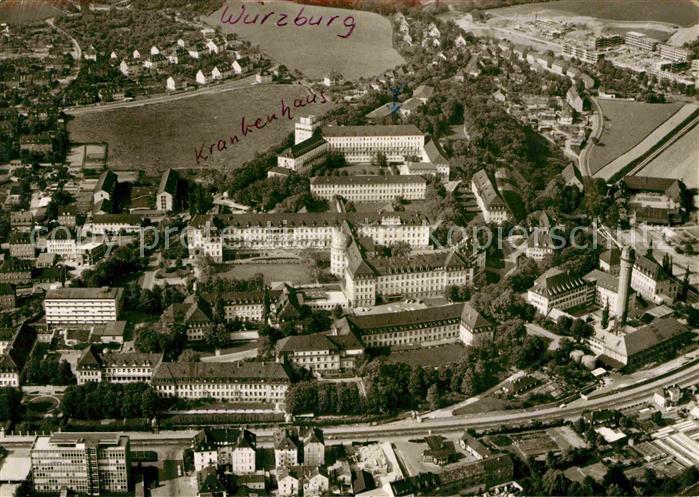 WueRZBURG Bayern Fliegeraufnahme Luitpoldkrankenhaus