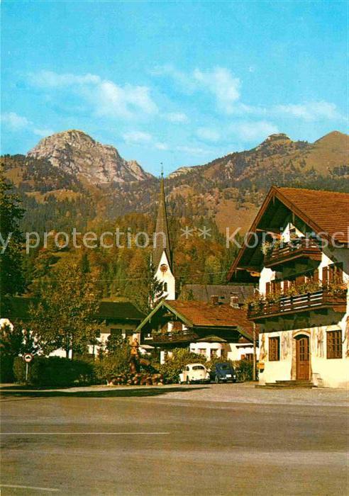 Bayrischzell mit Wendelstein