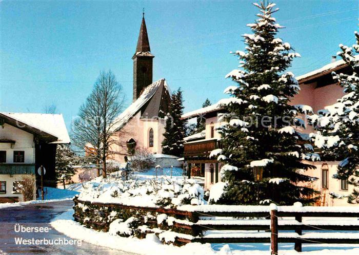 Westerbuchberg Dorfmotiv mit Kirchlein