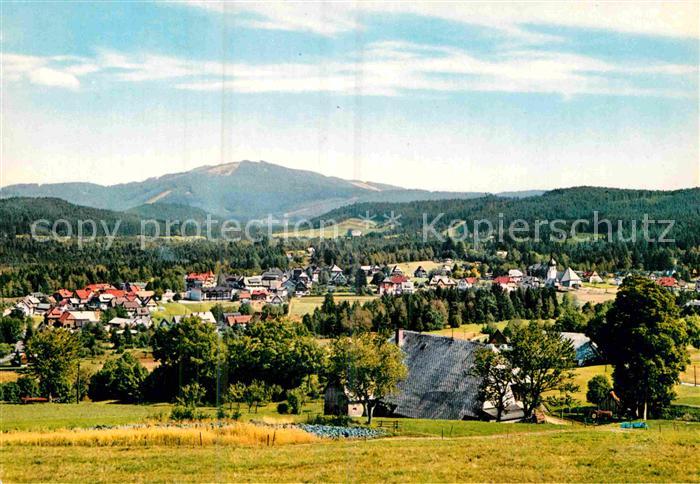 Hinterzarten Breisgau-Hochschwarzwald BW Schwarzwaldpanorama