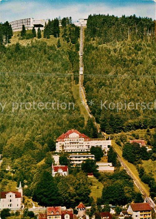 Wildbad Schwarzwald Bergbahn auf den Sommerberg
