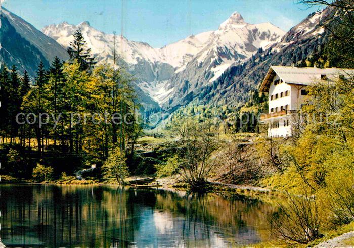 Christlessee mit Kratzer und Trettachspitze