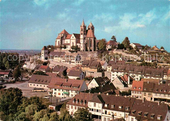Breisach Rhein Stadtblick mit Muenster