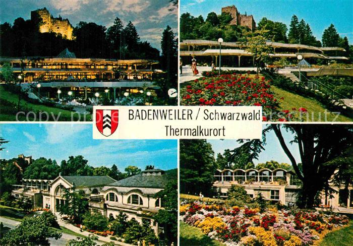 BADENWEILER BW Kurhaus Kurpark Burgruine