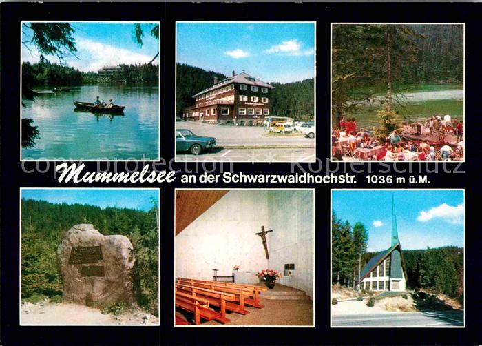 Seebach Ortenaukreis Mummelsee Hotel Terrasse Gedenktafel Kirche Inneres