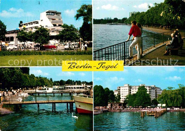 Tegel See Terrasse Schiffsanlegestelle