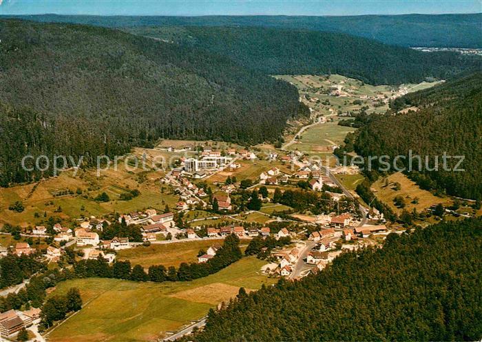 Wildbad Schwarzwald Fliegeraufnahme