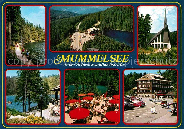 Mummelsee Seepartien Kirche Hotel Mummelsee Terrasse