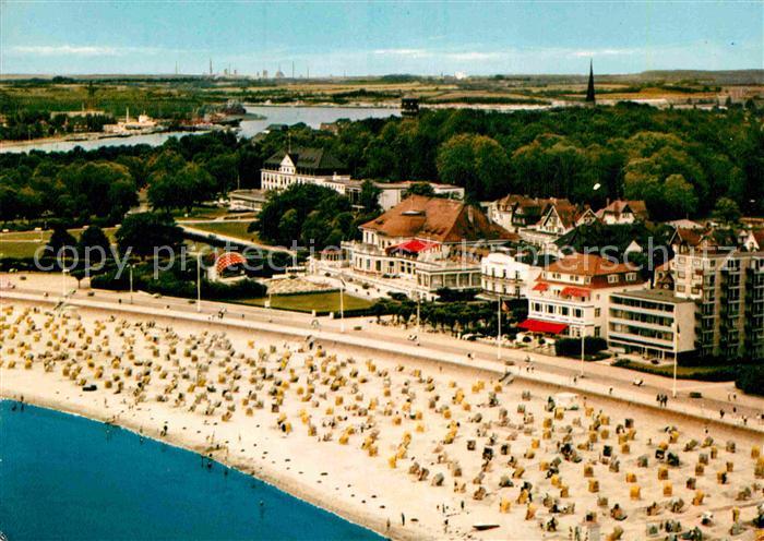 Travemuende Ostseebad Fliegeraufnahme