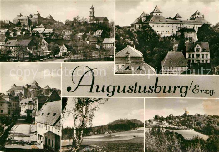Augustusburg Stadt und Burg