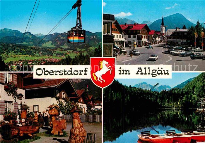 Oberstdorf Panorama Seilbahn Dorfpartien See