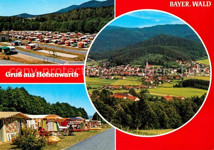 Hohenwarth Koetzting Campingplatz Ortsblick