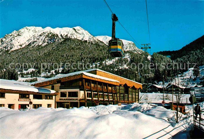Oberstdorf Eislaufzentrum mit Nebelhornbahn