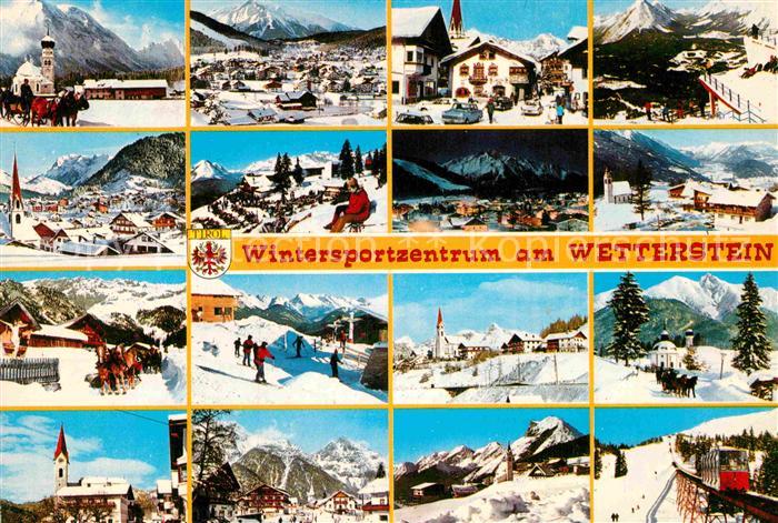 Wetterstein Oberleutasch Seefeld Bergstation Jochbahn Rosshuette Moesern Haemmer